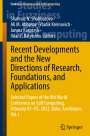 : Recent Developments and the New Directions of Research, Foundations, and Applications, Buch