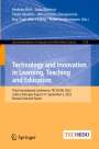 : Technology and Innovation in Learning, Teaching and Education, Buch