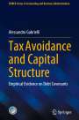 Alessandro Gabrielli: Tax Avoidance and Capital Structure, Buch