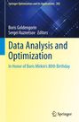 : Data Analysis and Optimization, Buch