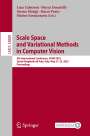 : Scale Space and Variational Methods in Computer Vision, Buch