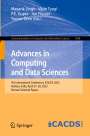 : Advances in Computing and Data Sciences, Buch