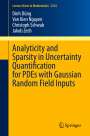 Dinh D¿ng: Analyticity and Sparsity in Uncertainty Quantification for PDEs with Gaussian Random Field Inputs, Buch