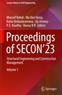 : Proceedings of SECON¿23, Buch,Buch