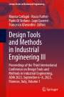 : Design Tools and Methods in Industrial Engineering III, Buch