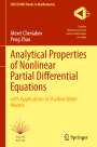 Alexei Cheviakov: Analytical Properties of Nonlinear Partial Differential Equations, Buch