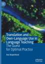 Eva Skope¿ková: Translation and Own-Language Use in Language Teaching, Buch