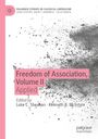 "Freedom of Association, Volume II. Edited by Luke C. Sheahan, Kenneth B. McIntyre." Rosa und graue Farbsprenkel.