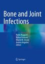 "Bone and Joint Infections", Pietro Ruggieri, Rohan Parwani, Khaled M. Emara, Andrea Angelini, Springer-Logo, abstrakte Farben.