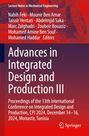 Advances in Integrated Design and Production III, Buch