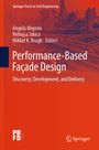 Buchtitel: "Performance-Based Façade Design". Autoren: Angela Mejorn, Nebojsa Jakica, Mikkel K. Kragh. Roter Hintergrund.