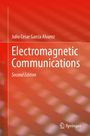 Julio Cesar Garcia Alvarez, Electromagnetic Communications, Second Edition. Roter Hintergrund mit Springer-Logo.