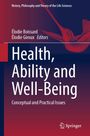 Titel: "Health, Ability and Well-Being". Oben links rote Grafik eines Vogels im Flug. Rechts unten Springer-Logo.