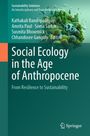 „Social Ecology in the Age of Anthropocene“: Buchcover mit grüner Natur-Illustration und Titeltext.