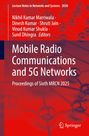 Titel: „Mobile Radio Communications and 5G Networks“. Orangener Hintergrund, Springer-Logo unten rechts.