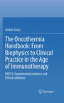 Text: "András Szász. The Oncothermia Handbook: From Biophysics to Clinical Practice in the Age of Immunotherapy. PART II - Experimental Evidence and Clinical Solutions." Unten rechts ist ein Springer-Logo. Hintergrund in Blau.