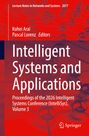 Buchtitel: "Intelligent Systems and Applications". Autoren: Kohei Arai, Pascal Lorenz. Orange-roter Hintergrund mit Netzmotiv.