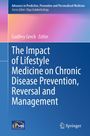 Titel: "The Impact of Lifestyle Medicine on Chronic Disease Prevention, Reversal and Management". Blauer Hintergrund.