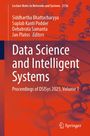 "Data Science and Intelligent Systems, Proceedings of DSISys 2025, Volume 1" steht vor atomähnlicher Illustration. Logo unten.