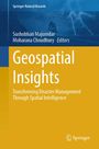 "Geospatial Insights: Transforming Disaster Management Through Spatial Intelligence" steht auf gelbem Hintergrund mit Blitz im Bild.
