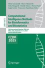"Computational Intelligence Methods for Bioinformatics and Biostatistics", grüne Buchabdeckung mit DNA-Strang und CIBB 2025 Logo.
