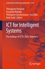 Titel: ICT for Intelligent Systems. Untertitel: Proceedings of ICTIS 2026, Volume 2. Hintergrund: Molekülstruktur.