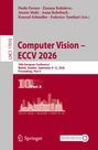 "Computer Vision – ECCV 2026. 19th European Conference, Malmö, Sweden, September 8–12, 2026. Silhouette von Gebäuden."