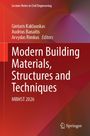 “Modern Building Materials, Structures and Techniques MBMST 2026.” Roter Hintergrund mit geometrischen Mustern.