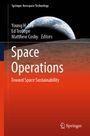"Space Operations: Toward Space Sustainability"; Herausgeber: Young H. Lee, Ed Trollope, Matthew Cosby. Zeigt Erde und Mondoberfläche.