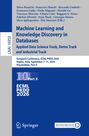 Text: Titel über maschinelles Lernen und ECML PKDD 2026. Enthält Orts- und Datumsangaben. Unten ist das Springer-Logo.