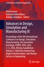 Advances in Design, Simulation and Manufacturing IX, Buch