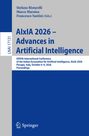 AIxIA 2026 - Advances in Artificial Intelligence, Buch