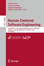 "Human-Centered Software Engineering" in großen Buchstaben, darunter Konferenzdetails. Paderborn University Logo.