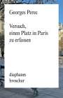 Georges Perec: Versuch, einen Platz in Paris zu erfassen, Buch