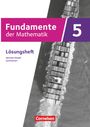 : Fundamente der Mathematik 5. Schuljahr. Sachsen-Anhalt - Lösungen zum Schulbuch, Buch