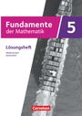 : Fundamente der Mathematik 5. Schuljahr. Niedersachsen - Lösungen zum Schulbuch, Buch