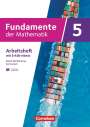 : Fundamente der Mathematik 5. Schuljahr. Baden-Württemberg - Arbeitsheft zum Schulbuch mit Medien und Lösungen, Buch