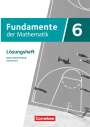 : Fundamente der Mathematik 6. Schuljahr. Baden-Württemberg - Lösungen zum Schulbuch, Buch
