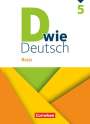 Bernd Hoffmann: D wie Deutsch 5. Schuljahr - Basis - Schulbuch, Buch