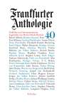 : Frankfurter Anthologie 40, Buch