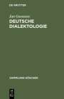Jan Goossens: Deutsche Dialektologie, Buch