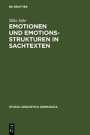 Silke Jahr: Emotionen und Emotionsstrukturen in Sachtexten, Buch