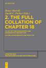 : 2. The Full Collation of Chapter 18, Buch
