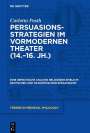 Carlotta Posth: Persuasionsstrategien im vormodernen Theater (14.-16. Jh.), Buch