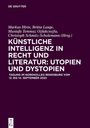 Titel: "Künstliche Intelligenz in Recht und Literatur: Utopien und Dystopien", Tagung 2025. Oben: "DE GRUYTER".