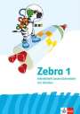 : Zebra 1. Allgemeine Ausgabe. Arbeitsheft Lesen / Schreiben Klasse 1, Buch,Div.