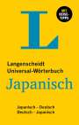 : Langenscheidt Universal-Wörterbuch Japanisch, Buch