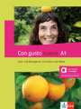 : Con gusto nuevo A1 - Hybride Ausgabe allango, Kurs- und Übungsbuch mit Audios und Videos, Buch,Div.