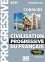 Ross Steele: Civilisation progressive du français - Niveau intermédiaire. Lösungsheft, Buch