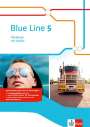 : Blue Line 5. Workbook mit Audio-Online Klasse 9, Buch,Div.